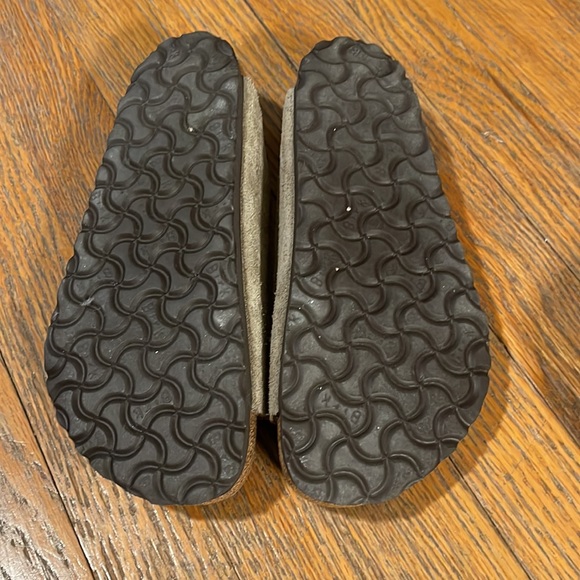 Taupe Suede Birkenstocks - Picture 2 of 4